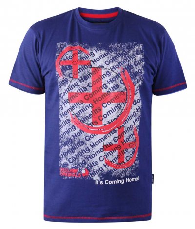 GOAL-D555 Coming Home Football Printed T-Shirt