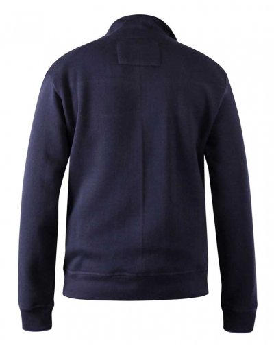 WILLOWBROOK-D555 Cut And Sew Half Zipper Sweatshirt