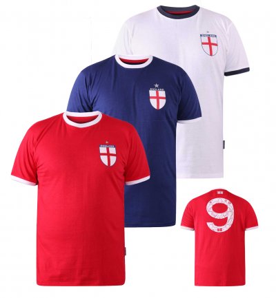 BARROW-D555 England Football Printed T-Shirt
