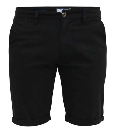 NELSON 2-D555 Stretch Chino Shorts-Black-42