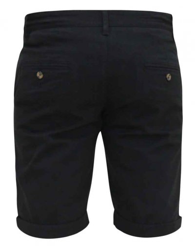 NELSON 2-D555 Stretch Chino Shorts-Black-42