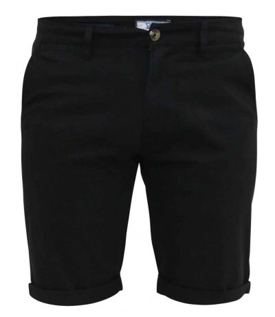 NELSON 2-D555 Stretch Chino Shorts-Black-48