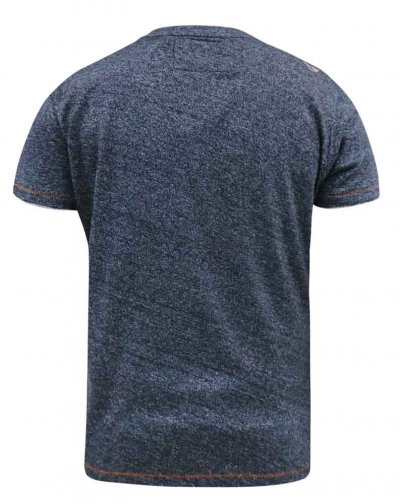 APSEY-D555 Multi Cassette Tape Printed T-Shirt-Navy-3XL