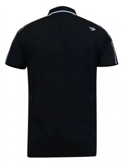 The Duke Clothing Co. - SUSSEX-D555 Jersey Polo Shirt With Piping