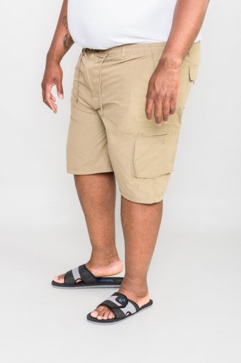 NICK - D555 Cargo Short With Shaped Leg Pockets