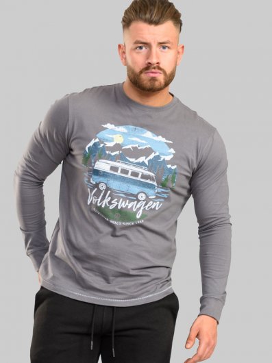 MISTERTON-D555 Official VW Mountain Explorer Printed T-Shirt