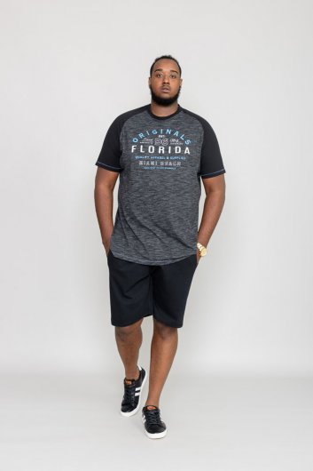 WHITFIELD-D555 Florida Originals Raglan Sleeve Printed T-Shirt