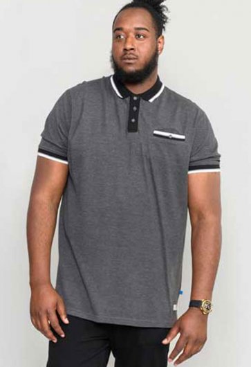 WESTBOURNE-D555 Pique Polo Shirt With Ribbed Chest Pocket