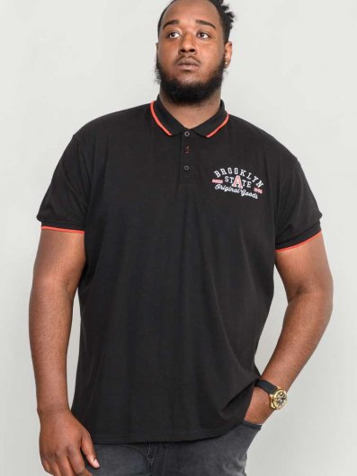 CANNING 2-D555 Brooklyn State Chest Embroidery Polo Shirt