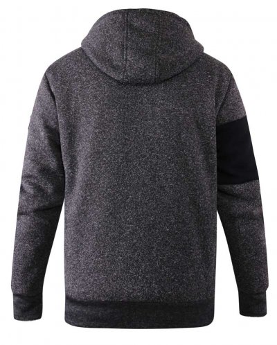 CROFTON-D555 Zip Through Hoody With Sherpa Lining