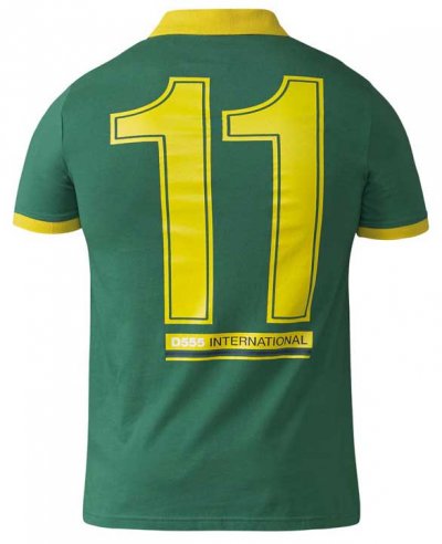 SILVA-D555 Brazil Football Polo Shirt