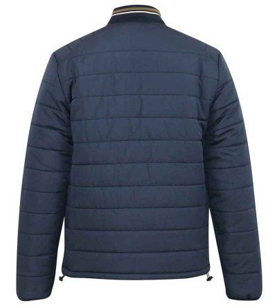 JEREMY 1-D555 Puffer Jacket With Rib Collar And Tipping-3XL