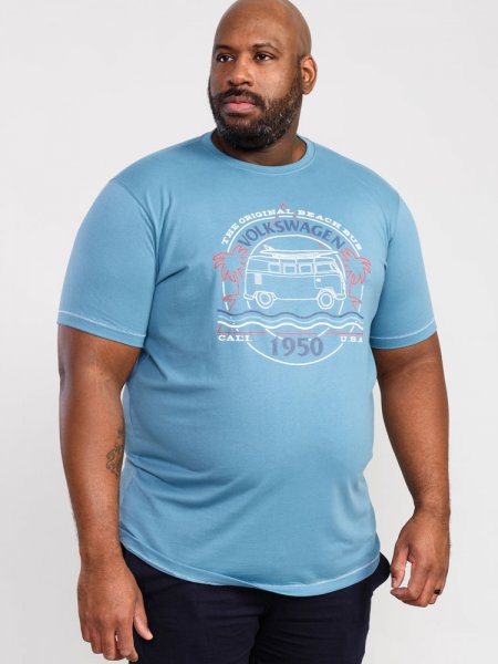 WOODHALL-D555 Official Vw Camper Van Printed T-Shirt- DEAL PACK-(3XL-6XL)