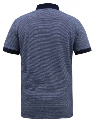 OXLEY-D555 Fine Stripe Jersey Polo Shirt With Patch Pocket- DEAL PACK-(2XL-5XL)