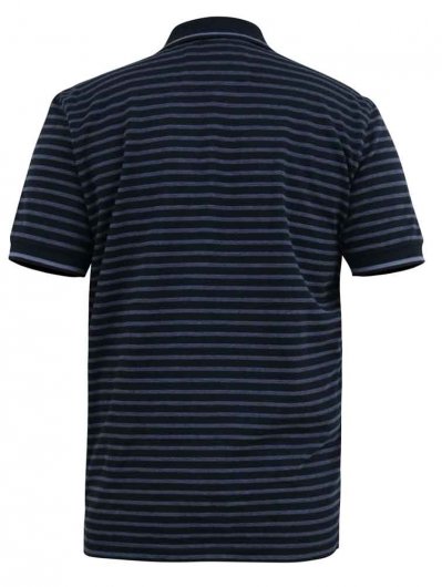 ROSEMARY-D555 Woven Full Stripe Jersey Polo- DEAL PACK-(3XL-6XL)