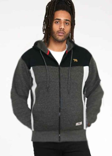 NATHAN-D555 Full Zip Hoody With Cut And Sew Detail- DEAL PACK-(M)