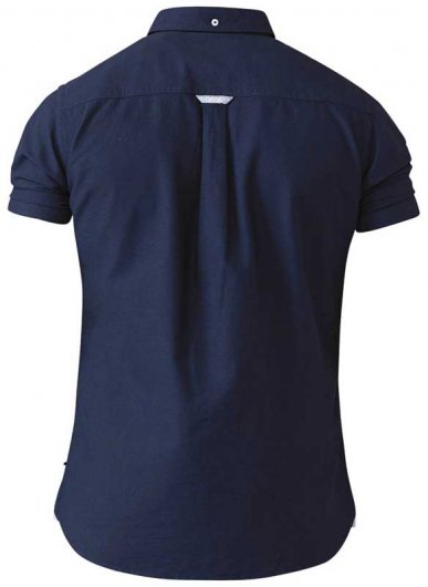 NORMAN-D555 Button Down Short Sleeve Oxford Shirt
