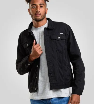Duke Jeans ブラックデニムジャケット