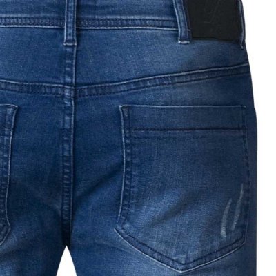 ABRAMS-D555 Couture Biker Style Jean