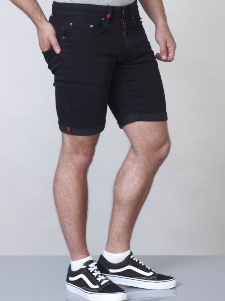 JUDE-D555 Stretch Denim Shorts