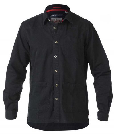 RAMSEY-D555 Heavy Twill Overshirt-S-XXL-Regular