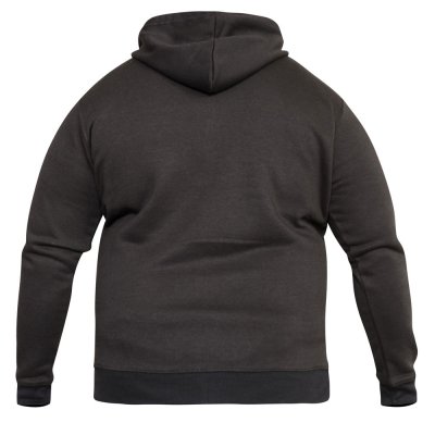 CANTOR - Rockford Heavy Weight Zip Through Hooded Sweatshirt -Grey-8XL