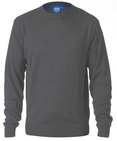 ADKIN 3-D555 Plain Crew Neck Sweater