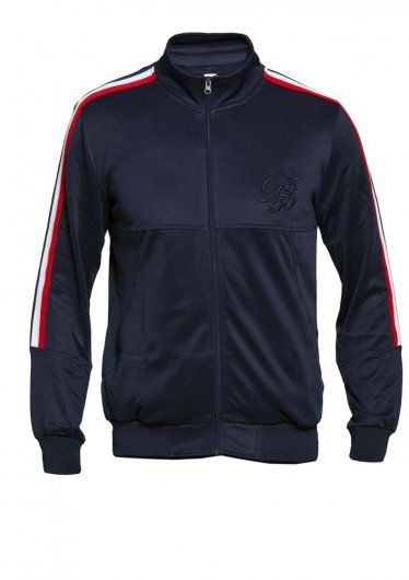 BROOKES-D555 Couture Zip Up Jacket With Taping Detail