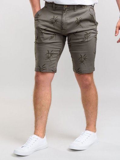 CHAPMAN 2-D555 AOP Printed Stretch Shorts With Side Pockets