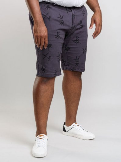 CHAPMAN 1-D555 AOP Printed Stretch Shorts With Side Pockets