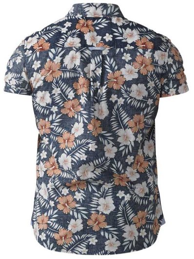 HUXLEY-D555 S/S Hawaiian Print Shirt LT-1XLT-2XLT-3XLT -Tall -Tall- (DEAL)