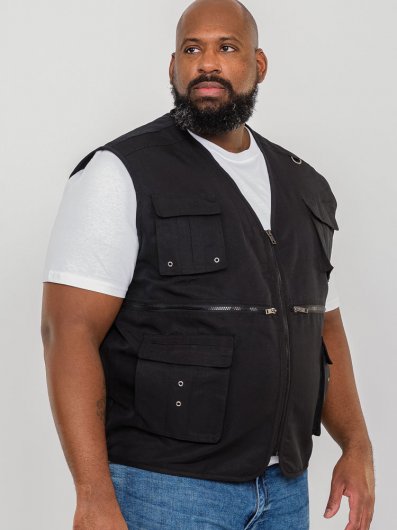 ACCORD - D555 Multi Pocket Gilet-Super Kingsize Assorted Pack C-(7XL-8XL)