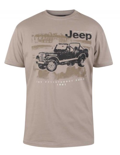 WOLVERTON-D555 Official Jeep Printed T-Shirt