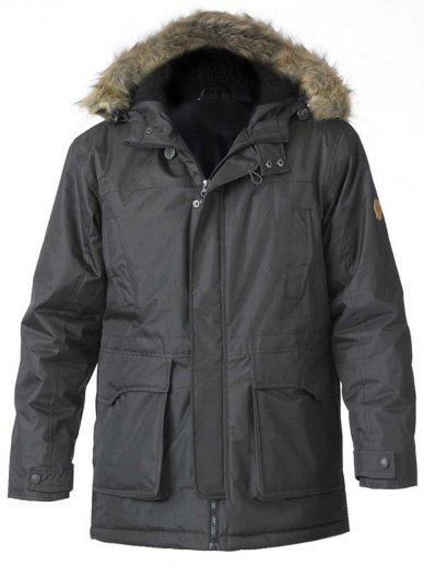 LOVETT 3-D555 Parka Style Jacket With Detachable Fur