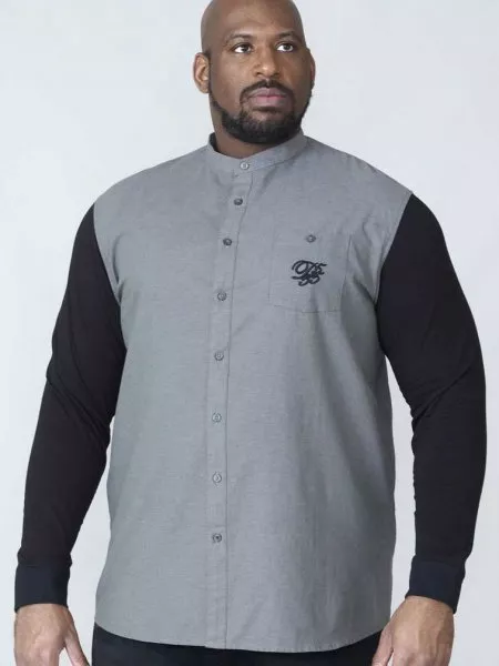 The Duke Clothing Co. - ATKINS - D555 Couture Grandad Shirt With Jersey ...