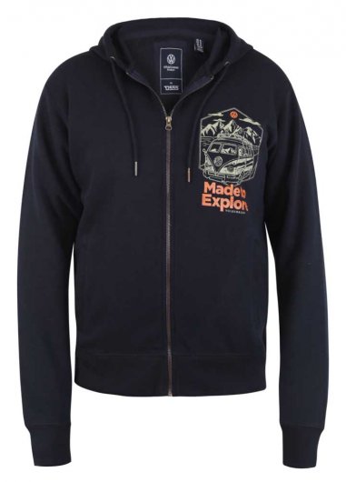 ANSFORD-D555 Official VW Made To Explore Full Zip Hoody