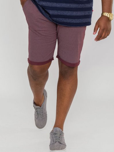 BANDIT - D555 Ao Micro Print Stretch Chino Shorts-Shorts 30-40-Assorted Sizes/Colours Pack