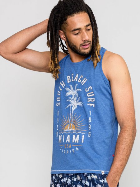 ACRE-D555 South Beach Surf Printed Vest