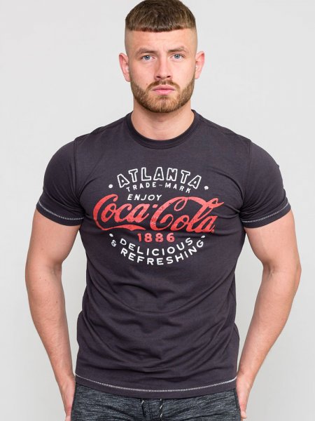 LONGHAM-D555 Official Coca-Cola Printed T-Shirt