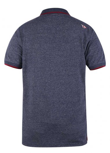KIMBLE-D555 Full Stripe Polo Shirt With Chest Pocket