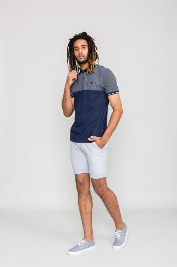 KENSWORTH-D555 Cut And Sew Polo
