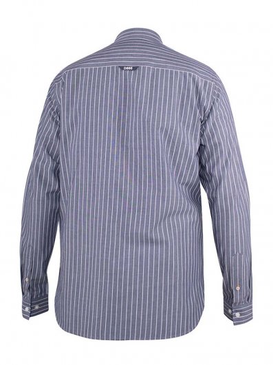 FRANKSTON-D555 Stripe Long Sleeve Button Down Shirt With Chest Pocket-S-XXL - Regular-Assorted Sizes/Colours Pack