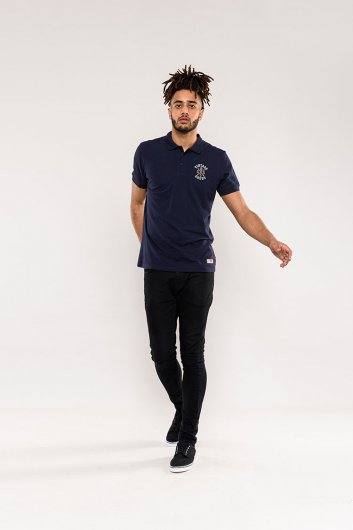 LEROY-D555 Pique Polo Shirt With Chest Embroidery-S-XXL - Regular-Assorted Sizes/Colours Pack