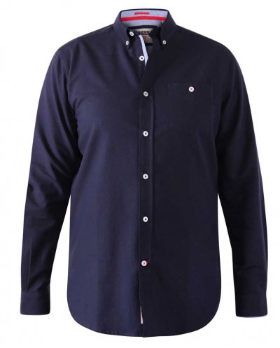 COLCHESTER 1-D555 L/S Oxford Shirt With Button Down Collar Down Collar And Pocket