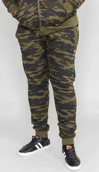LAMBETH-D555 AOP camo Cuffed Jogger With Side Pockets And Embroidery