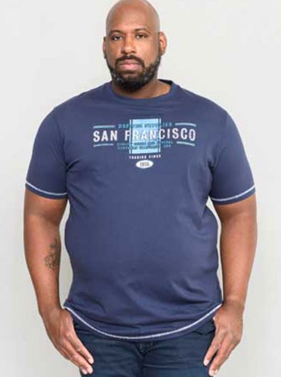 WANSTEAD-D555 San Francisco Printed T-Shirt