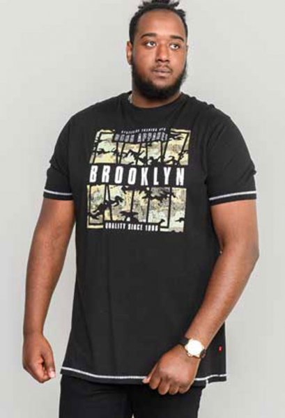 BRICKET-D555 Camo Brooklyn Printed T-Shirt