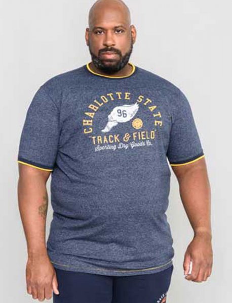 BETHNAL-D555 Charlotte State Printed T-Shirt