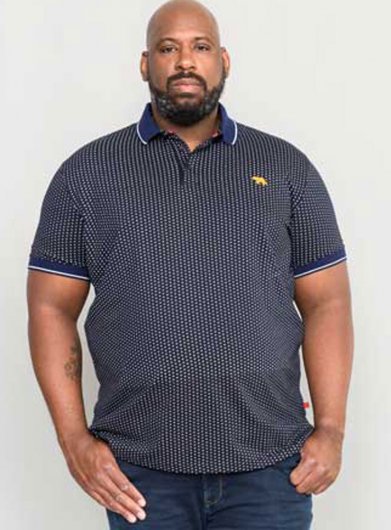 BATTERSEA-D555 AOP Polo Shirt With Chest Embroidery
