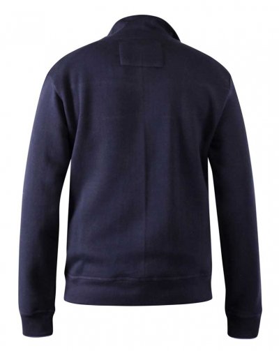 WILLOWBROOK-D555 Cut And Sew Half Zipper Sweatshirt